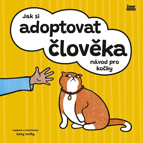 Obálka knihy Jak si adoptovat člověka od Bexy McFly